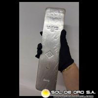 LEIPZIGER EDELMETALL - 5 KILOS - BARRA DE PLATA PURA 999