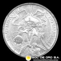 ONZAS DE PLATA PURA - PIRATES - 1 OUNCE