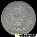 NA2 - NUMIS - BRASIL - 1000 REIS - 1863 - MONEDA DE PLATA