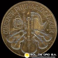 AUSTRIA - REPUBLIK OSTERREICH - 100 EUROS, 2015 - MONEDA / ONZA DE ORO 999 / 24 KILATES