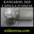 AUSTRALIA - AUSTRALIAN KANGAROO - 1 DOLLAR - ELIZABETH II - 25 ONZAS DE PLATA 999