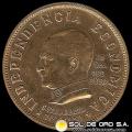 MEDALLA - ORO 900 - REPUBLICA DE BOLIVIA - INDEPENDENCIA ECONOMICA - 31 DE OCTUBRE DE 1952