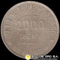 NA2 - BRASIL - 2.000 REIS - 1910 - MONEDA DE PLATA