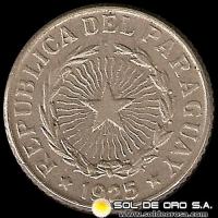NUMIS - MONEDAS DEL PARAGUAY - 50 CENTAVOS - 1925 - MONEDA DE COBRE Y NIQUEL