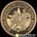 NUMIS - PARAGUAY - 1.500 GUARANIES, 2017 - COPA MUNDIAL DE FUTBOL DE LA FIFA RUSIA 2018 - MONEDA CONMEMORATIVA