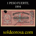 Billetes 1894