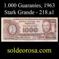 Billetes 1963 -07- Stark - 1.000 Guaranies