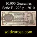 Billetes 2010 2- 10.000 Guaran�es