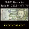 Billetes 2004 3- 100.000 Guaran�es