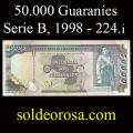 Billetes 1998 3- 50.000 Guaran�es